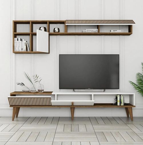 купить Стенка Trendy Milan TV, Nuc, Alb в Кишинёве 
