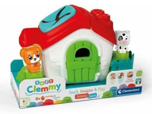 купить Конструктор Clementoni Jucărie Sorter Căsuță cu constructor moale (17767) в Кишинёве 