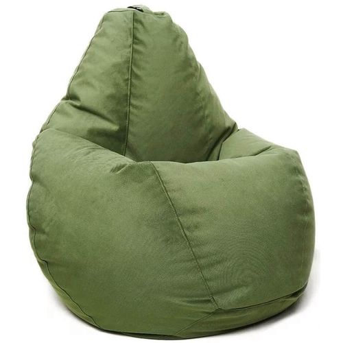 купить Кресло-мешок BeanBag BM5877, Кресло Груша из велюра Maserrati, L, зелёный в Кишинёве 