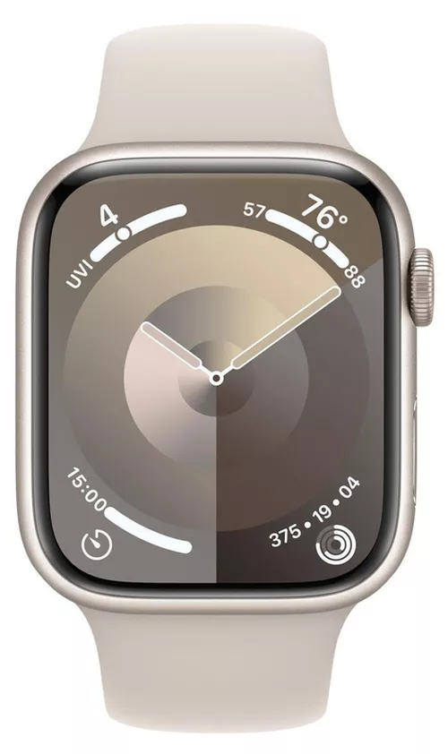 cumpără Ceas inteligent Apple Watch Series 9 GPS 45mm Starlight - S/M MR963 în Chișinău 