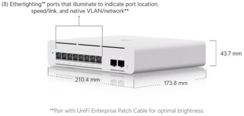 cumpără Switch/Comutator Ubiquiti USW-Pro-XG-8-PoE în Chișinău 
