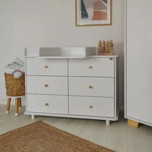 cumpără Comoda de infășat Дубик-М Cmd Glori 120cm White în Chișinău 