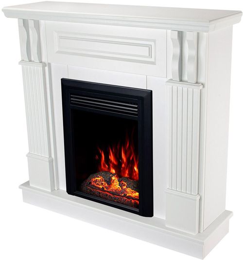 cumpără Șemineu electric ArtFlame Veronix & Cris, 1000x1050x300mm, Alb în Chișinău 