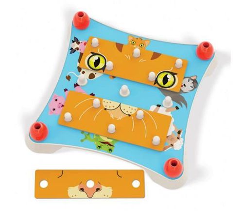 cumpără Puzzle Quercetti QT 322 Guess The Animal Face Puzzle în Chișinău 