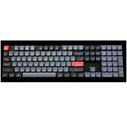 купить Клавиатура Keychron K5 Pro QMK/VIA Wireless Custom Mechanical Keyboard (K5P-H1) Black, Ultra-slim, Full Size layout, RGB Backlight, Gateron Low-Profile 2.0 Mechanical Red Switch, Hot-Swap, Bluetooth, USB Type-C, gamer (tastatura/клавиатура) в Кишинёве 