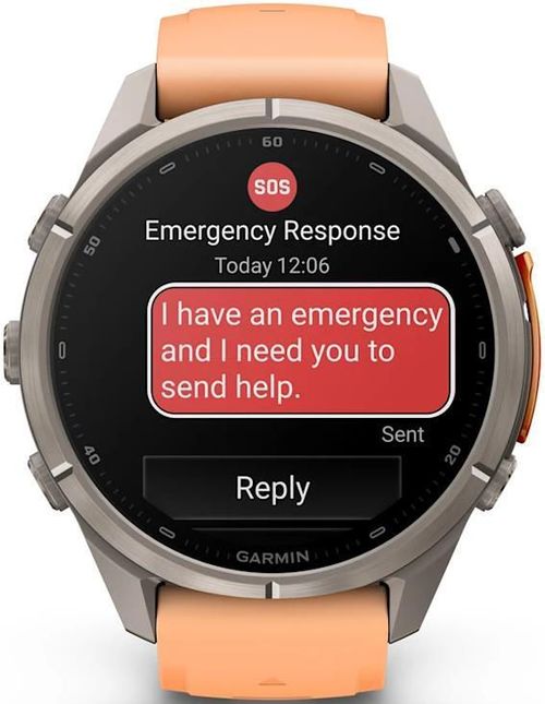 cumpără Ceas inteligent Garmin Fenix 9 Pro, 43mm, inReach,Ti w/Shl/Atm band (010-04335-01) în Chișinău 
