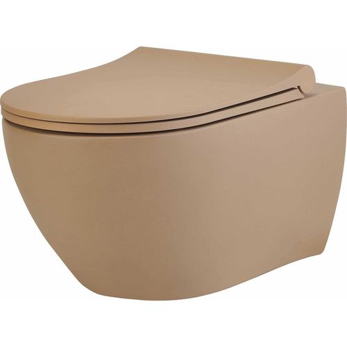 купить Унитаз Ege Vitrifye KNIDOS rimoff (88303) + bide latte в Кишинёве 