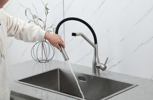 купить Смеситель кухонный Gappo G4098-15 Satin (chiuveta plus) в Кишинёве 