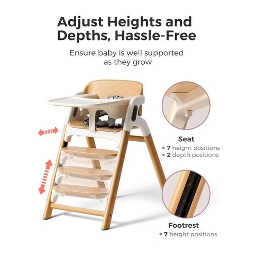 cumpără Scaun de masă Momcozy GC001-WC00NB-A Scaun de masa din lemn DinerPal în Chișinău 