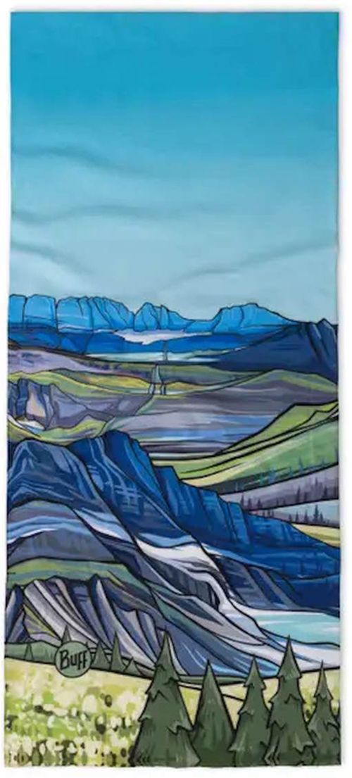 купить Одежда для спорта Buff Шапка-шарф UV+ Coolnet National Parks Glacier в Кишинёве 