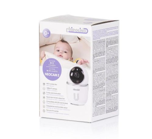 cumpără Monitor bebe Chipolino VIBEFNC202501WH Neocam 2, white în Chișinău 