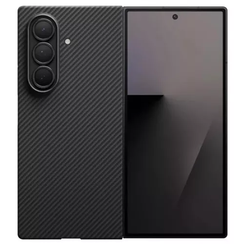 cumpără Husă pentru smartphone Pitaka Ultra-Slim Case for Galaxy Z Fold 7 Black/Grey Rear cover (FBFold7) în Chișinău 