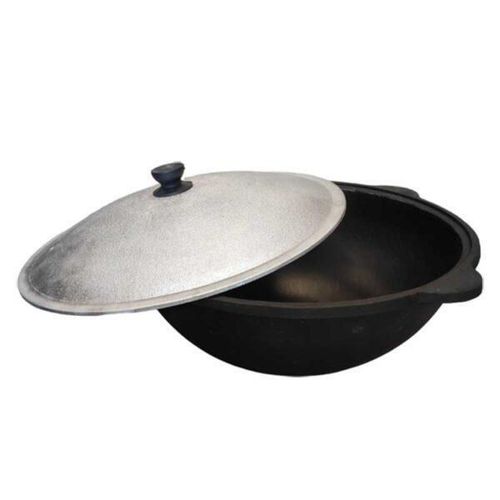 купить Казан Rishtan Ceramic Uzbec WOK 16L cu capac, fonta в Кишинёве 
