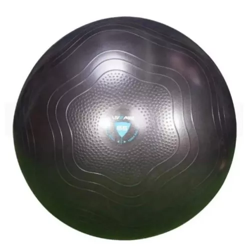 cumpără Minge LiveUp 49925 Anti Burst Core Fit Exercise Ball 75cm, LP8201/75/BK în Chișinău 