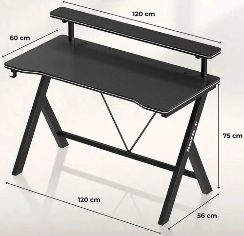 cumpără Masă pentru calculator Huzaro Hero 1.9 black în Chișinău 