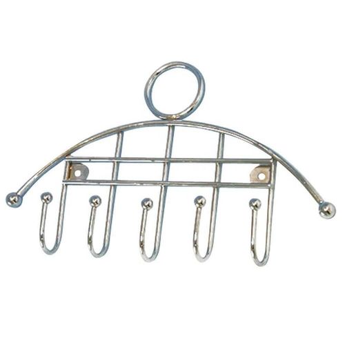 купить Вешалка для одежды Axentia 701725 Cuier 5 agatatoare 27х17 cm. Cromat в Кишинёве 