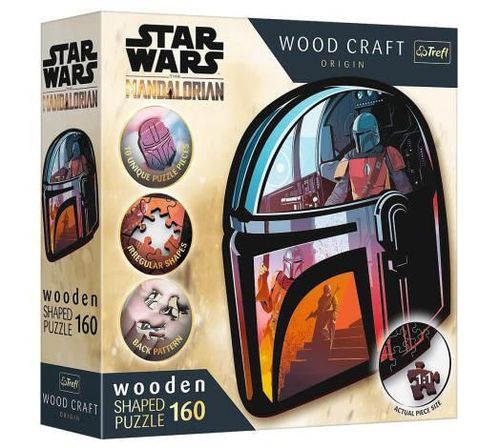 cumpără Puzzle Trefl 20186 Wooden puzzle. The Mandalorians, 160el în Chișinău 