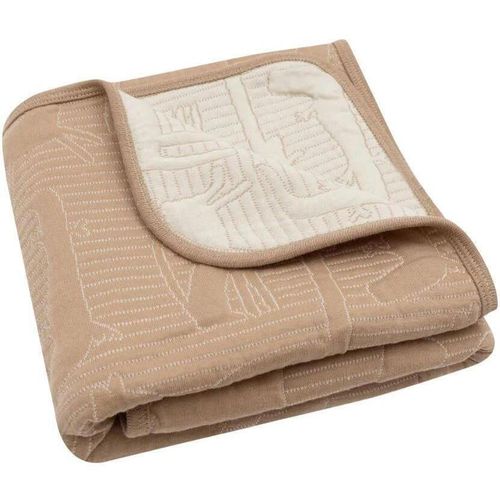 купить Детское постельное белье Jollein 516-511-68037 Paturica Jungle Jambo Biscuit/Oatmeal, 75x100cm в Кишинёве 