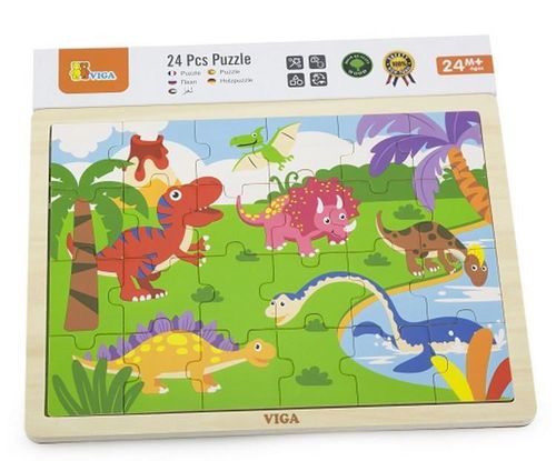 cumpără Puzzle Viga 51460 Динозавры (24 эл.) în Chișinău 