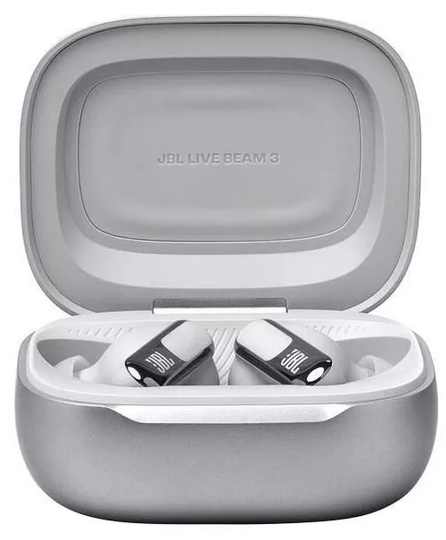 купить Наушники беспроводные JBL Live Beam 3 Silver в Кишинёве 