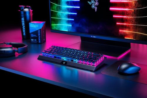 cumpără Tastatură gaming Razer RZ03-03890100-R3M1 Mechanical BlackWidow V3 Mini (Yellow Switch) US Layout în Chișinău 