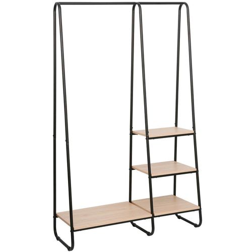 cumpără Cuier pentru haine Deco Cuier Hampton 110x40x170H Oak/Black în Chișinău 