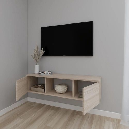 cumpără Comodă TV Smartex (16594) Т11 100 TV-Навесная Stejar Deschis în Chișinău 