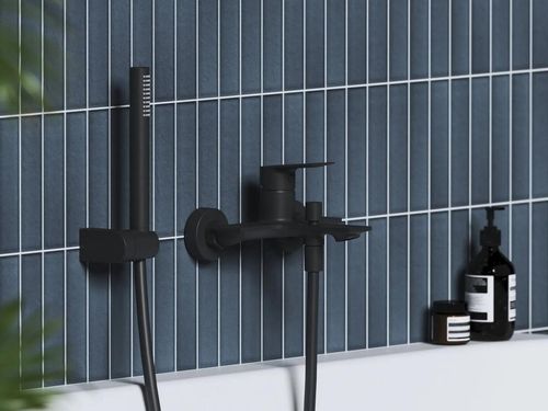 купить Смеситель для ванны Ravak Baterie cada Plan black matt PN 022.20BLM (X070514) в Кишинёве 