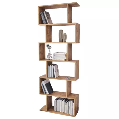 купить Офисный стеллаж Fabulous Zigzag 6 Shelves (Pine) в Кишинёве 