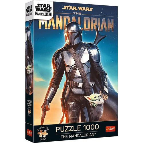 купить Пазл Trefl 10891 Puzzle 1000 Premium Plus. Mandalorian в Кишинёве 