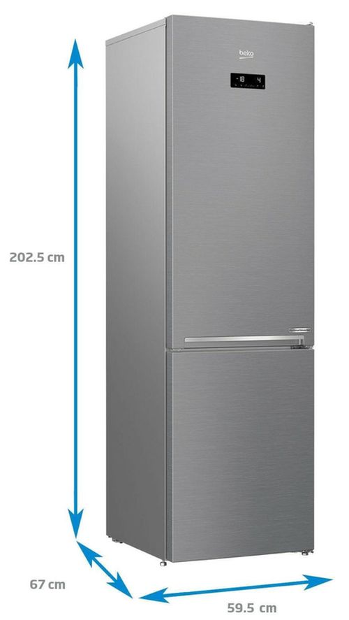 купить Холодильник с нижней морозильной камерой Beko RCNA406E60XBN в Кишинёве 