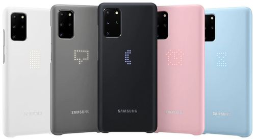 cumpără Husă pentru smartphone Samsung EF-KG985 LED Cover Pink în Chișinău 