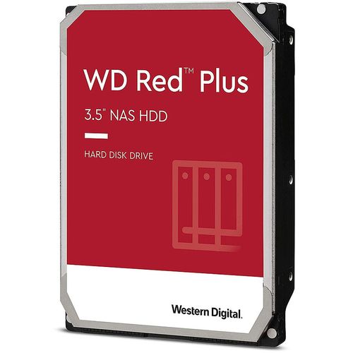 купить 3.5" HDD 8TB Western Digital Red Plus (NAS Storage) WD80EFBX, 7200 RPM, SATA3 6GB/s, 256MB (hard disk intern HDD/внутренний жесткий диск HDD) в Кишинёве 