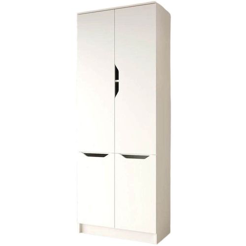 купить Шкаф детский MebelStar LILU 4D 80x40x210 White (MBS-1319) в Кишинёве 