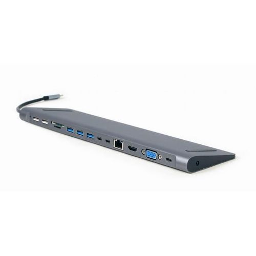 купить Переходник для IT Gembird A-CM-COMBO9-01 9-in-1: USB hub в Кишинёве 