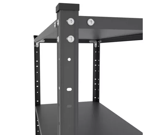 cumpără Raft de depozitare Nex Home Raft metalic Elegant 1840x950x440 mm, 5 rafturi metal, antracit în Chișinău 