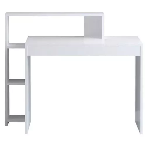 cumpără Masă de birou Trendy Trella, Alb, 95x117x45cm în Chișinău 