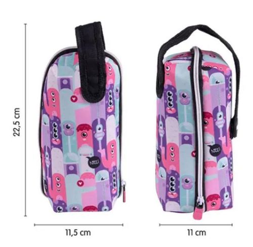 купить Школьный пенал Milan 08872ALN2 Penar Aliens (4 compart., echipat) в Кишинёве 