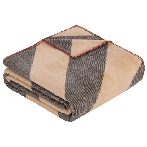 купить Домашний текстиль s.Oliver 2596/380 Jacquard Decke White/grey в Кишинёве 