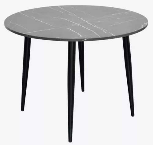 купить Комплект стол и стулья Evelin di Costacurta cтол DT-402-6B + 4 стула YTC-078B Bluvel-14 (Dark grey) в Кишинёве 