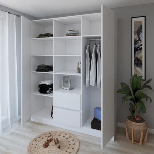 купить Шкаф Smartex (15850) N14 180cm Alb в Кишинёве 