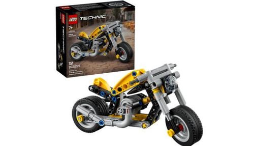 cumpără Set de construcție Lego 42225 Yellow Motorcycle în Chișinău 