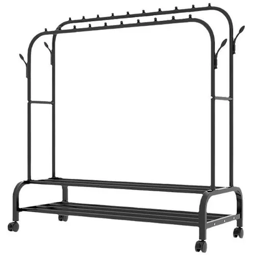 купить Вешалка для одежды miscellaneous RM10 Suport pentru haine 110x57x150cm, negru в Кишинёве 