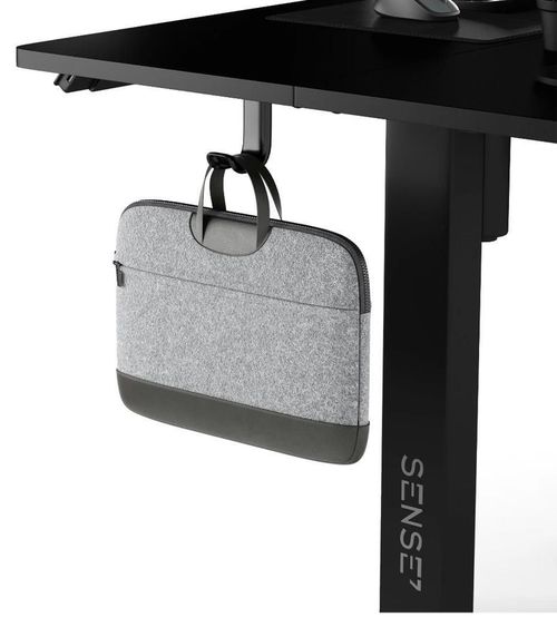 купить Стол компьютерный Sense7 Nojo 120x60 Black в Кишинёве 