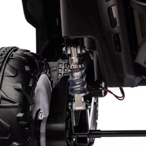 cumpără Mașină electrică pentru copii Kids car 8490032-4BR_Black Mercedes-Benz Unimog, 12V14Ah, scaune din piele în Chișinău 