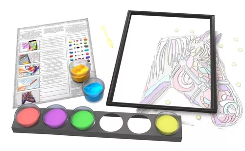 cumpără Set de creație Richi 70070 Tablou in set cu plastilina usoara în Chișinău 
