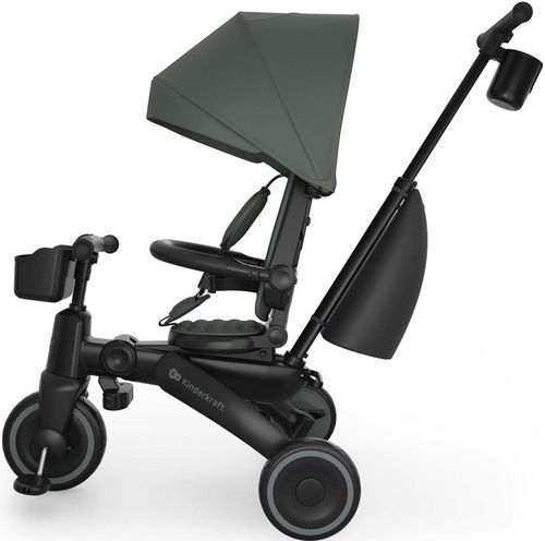 купить Велосипед-коляска KinderKraft KRJAZZ03GRE0000 Jazz 3 Green в Кишинёве 