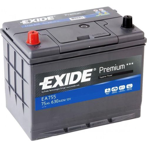 cumpără Acumulator auto Exide PREMIUM 12V 75Ah 630EN 271x175x220 +/- (EA755) în Chișinău 
