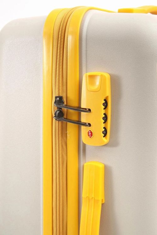 cumpără Valiză CCS 5236 Set White/Yellow în Chișinău 