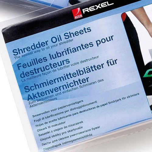купить Шредер Rexel AB2101948 Листы масляные для шредера A5, 12шт в Кишинёве 